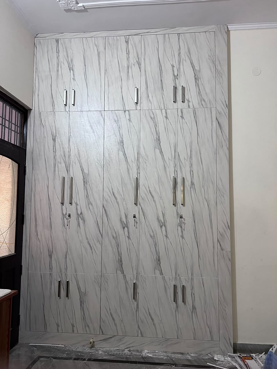 Carrara Italian Marble UPVC Wardrobe, Sector 15 Hisar